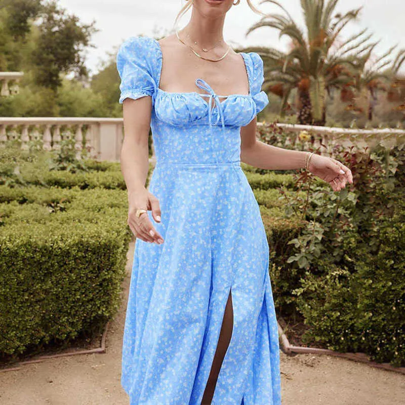beautiful black dresses for sale Girls Puff Sleeve Summer Dresses main image 1