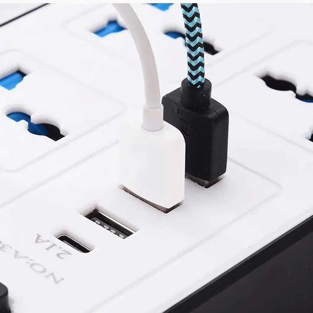 DHgate.com:6 Sockets 3 USB Smart Power Strip Y240701YKXP, Multipoint ...