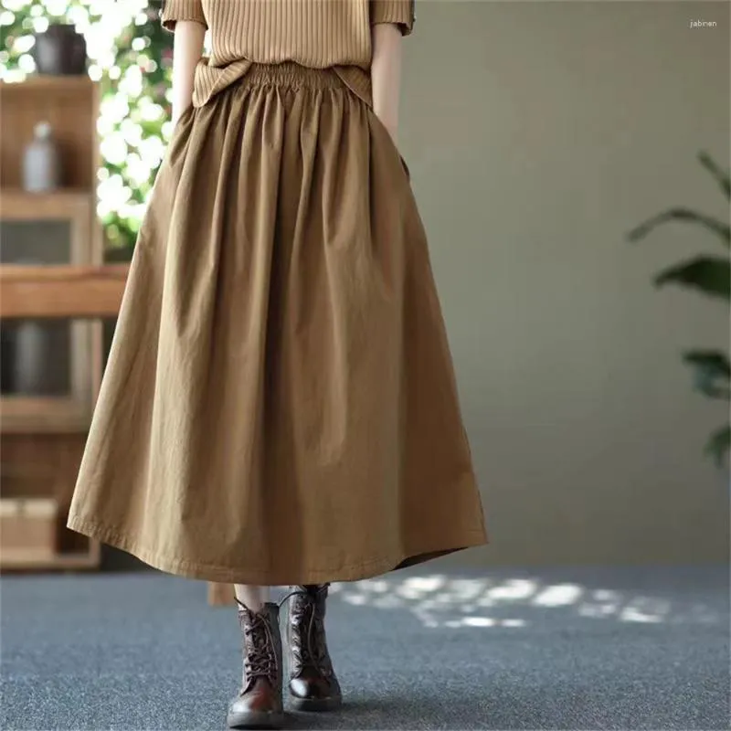 Oversized skirts with pockets hot sale