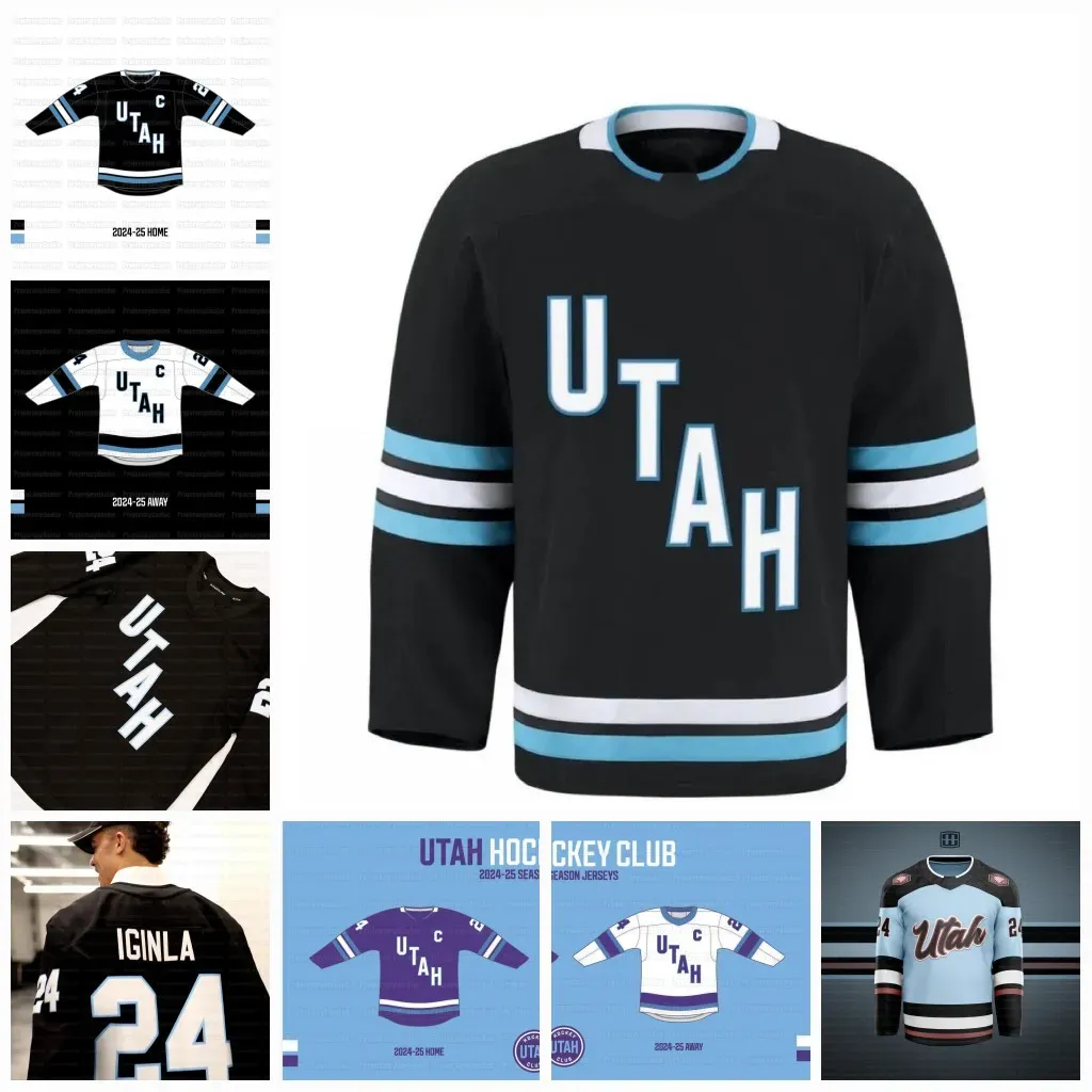 Save Big on Bulk Jerseys Utah Utah Hockey Club 2024 25 Jerseys: Sergachev,  Marino, Iginla, Cooley, Bjugstad, Ingram, Boyd Authentic Replica Best