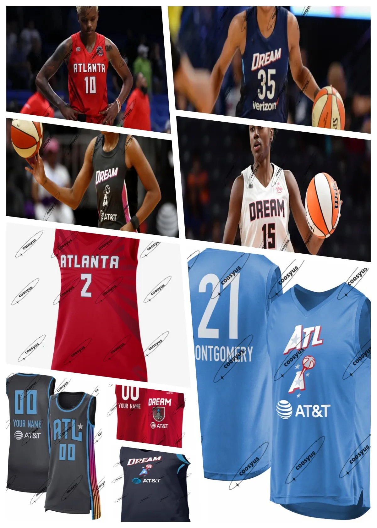 atlanta dream new jerseys
