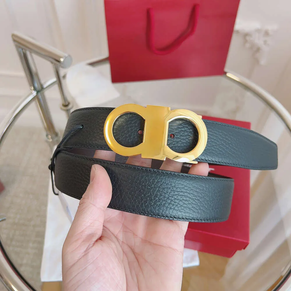Designer Double Sided Cowhide Leather Belt With... From 