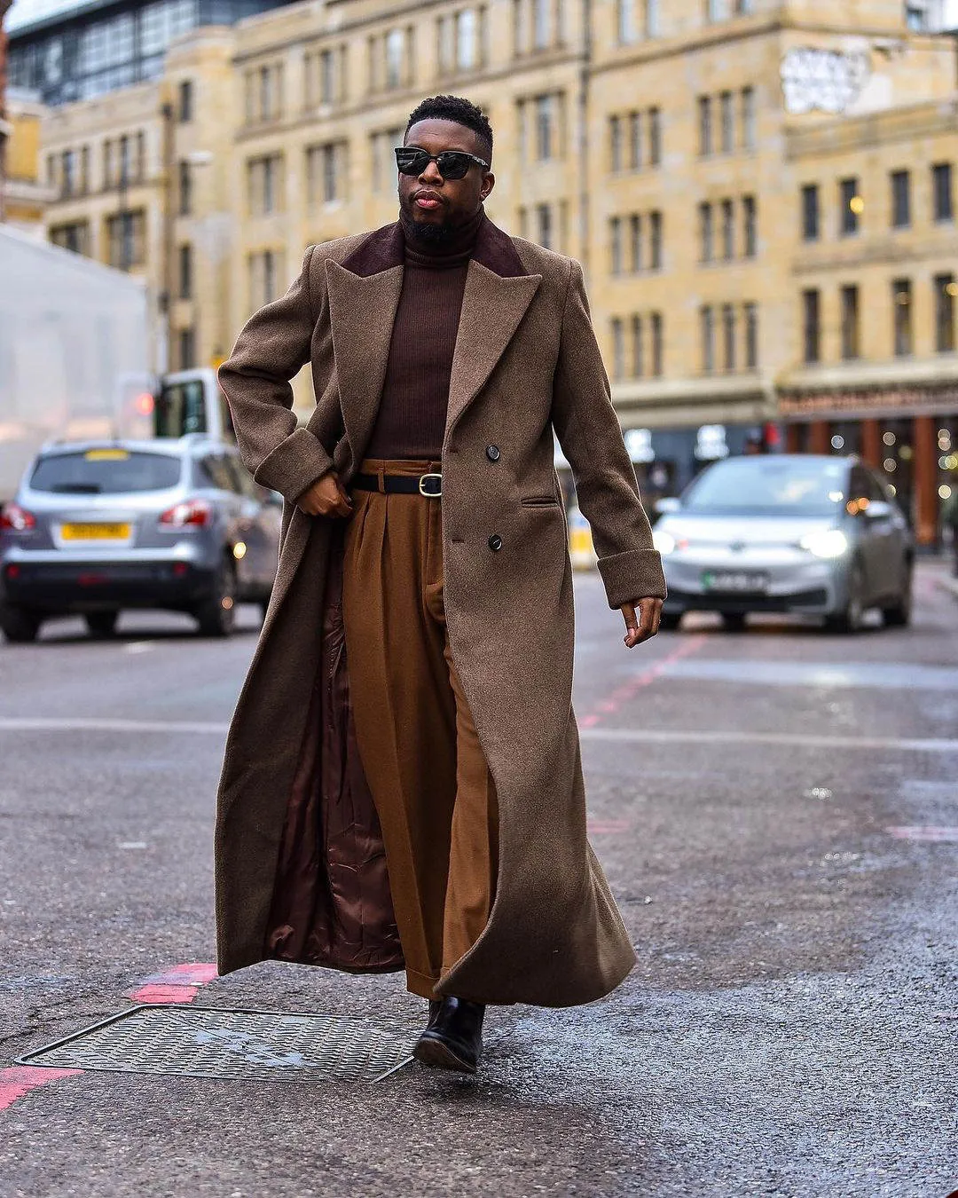 Street Style Trench Coat Men Men Overcoat Styles Long Mens