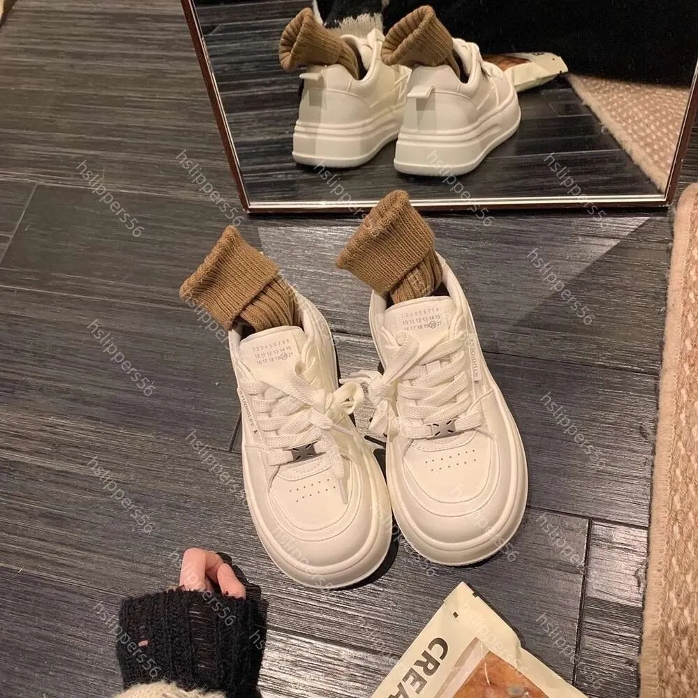 Studiolee Lace-Up Elevated Chunky Sneakers: Versatile Round-Toe Sports  Shoes for Women