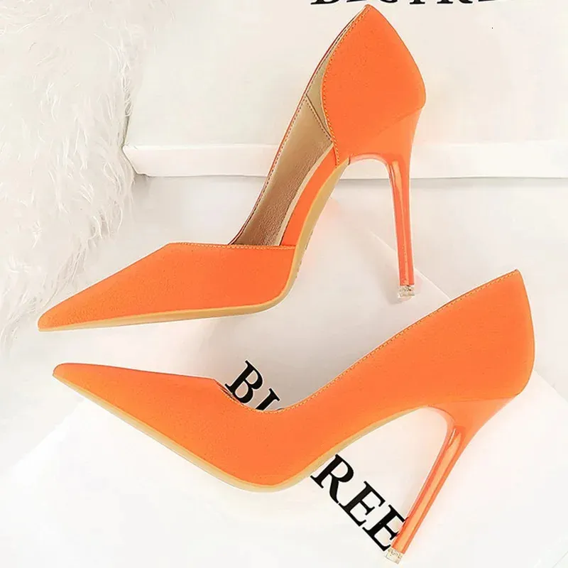Orange heels size 11 best sale