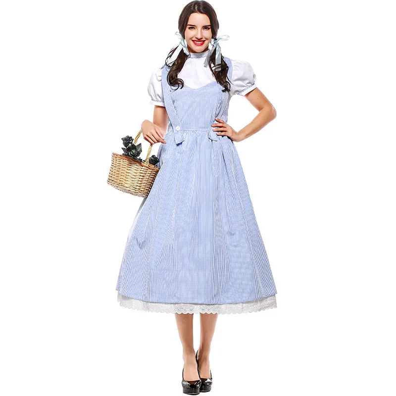 dorothy blue gingham dress Blue Gingham Puff Sleeve Dress | Occasion Dress in Sizes XXS6X