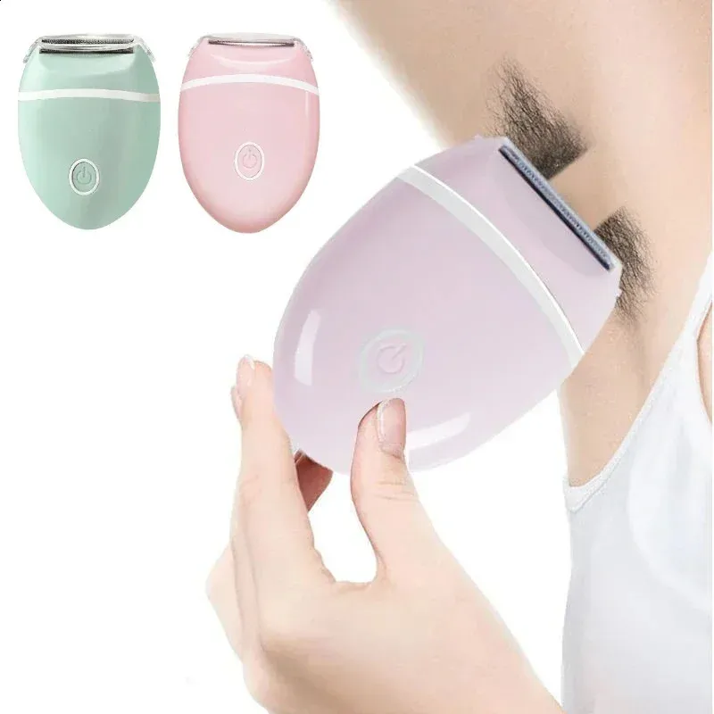 Under Am Razor Women's Waterproof Full Body Washable Electric Razor for Leg, Underarm ...