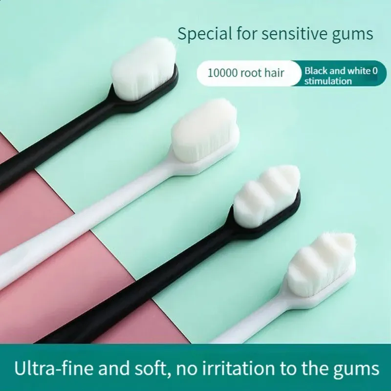 Portable Eco Friendly Reusable Toothbrush With 10000 Soft Hair Hairs ...