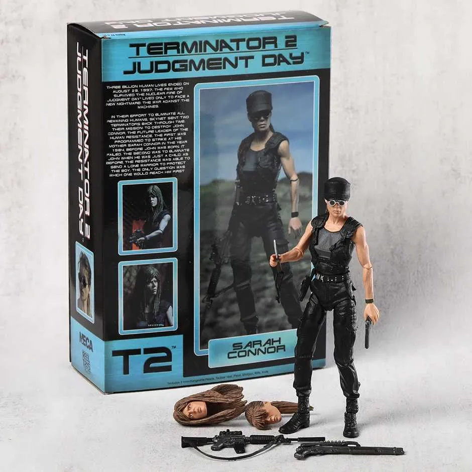 NECA Terminator 2 Sarah Connor Action Figure Handmade