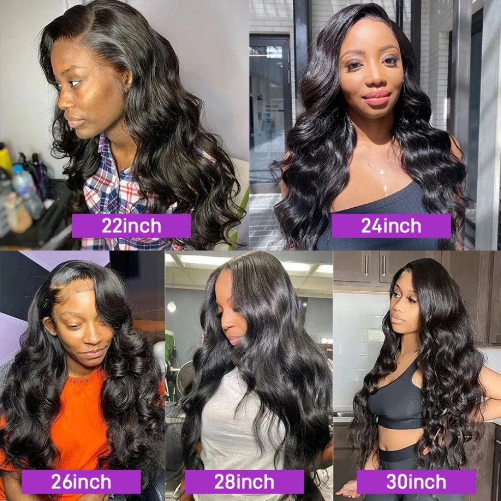 Melodie Body Wave Hair Extensions 28 30 Inch Indian Remy Raw  display picture 1