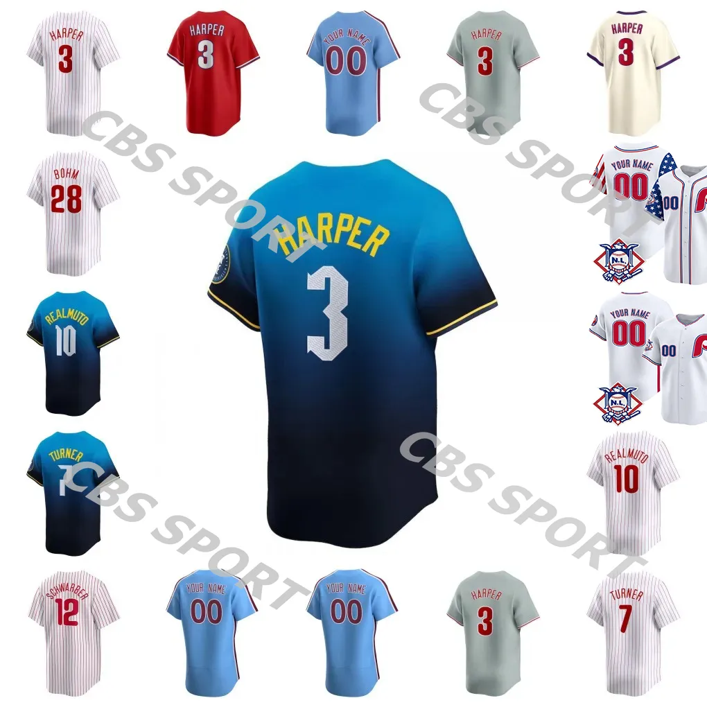 Phillies 2024 FOURTH OF JULY Trea Turner Bryce Harper Kyle