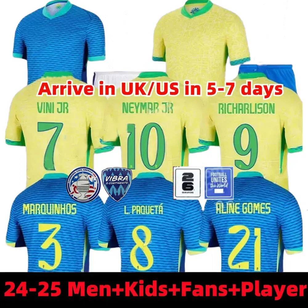 2024 BRAZILS Soccer Jerseys 24 25 Copa America Cup NEYMAR JR