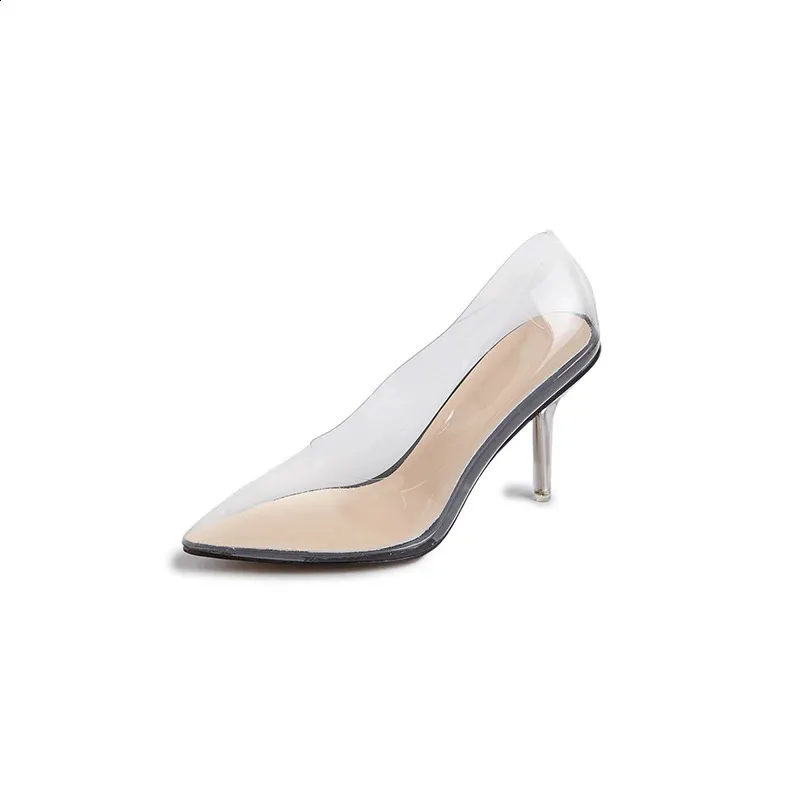 Perspex kitten heels hotsell