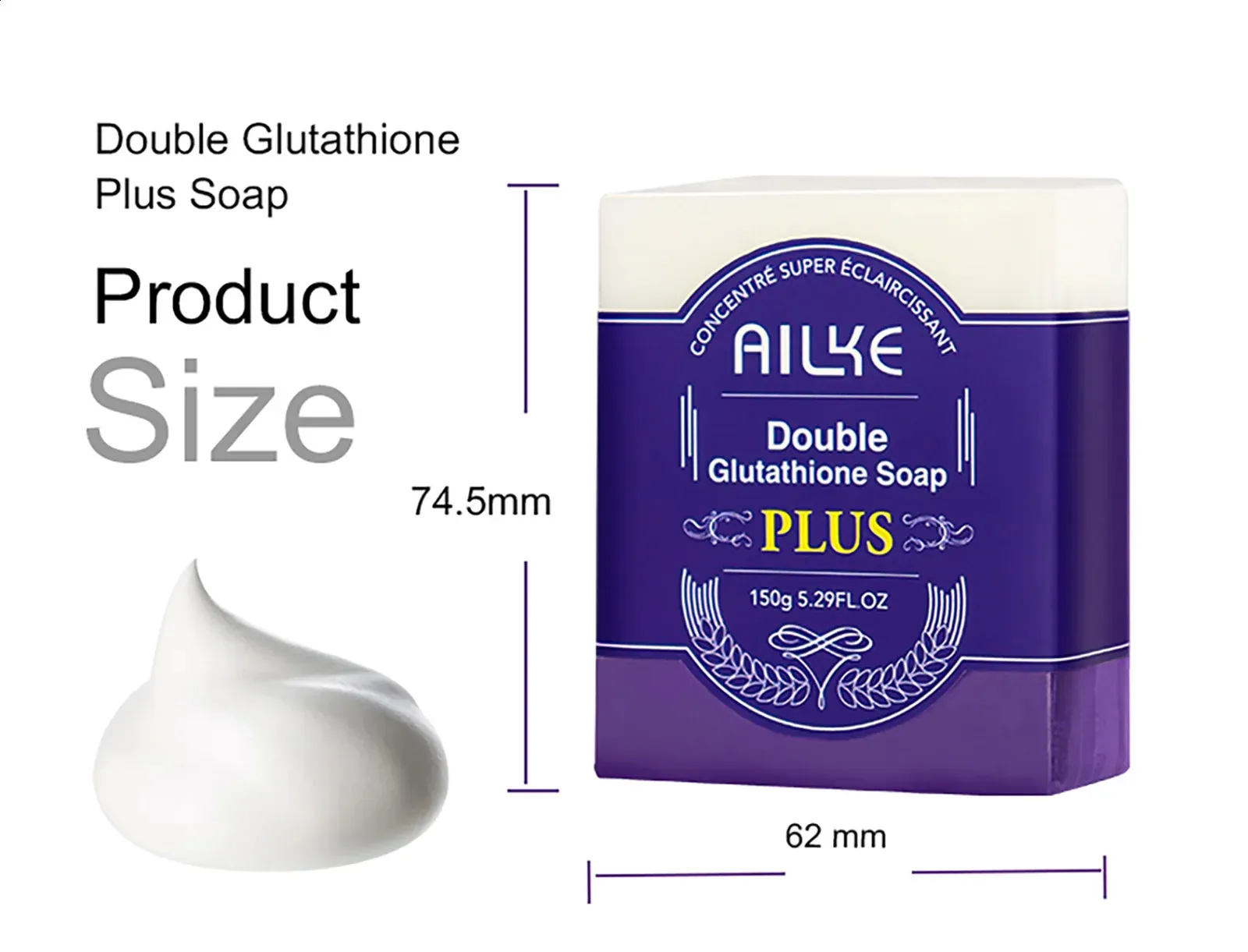 organic glutathione soap AILKE Organic Glutathione Lavender Soap Bar Face &... From Longda009, $25.5