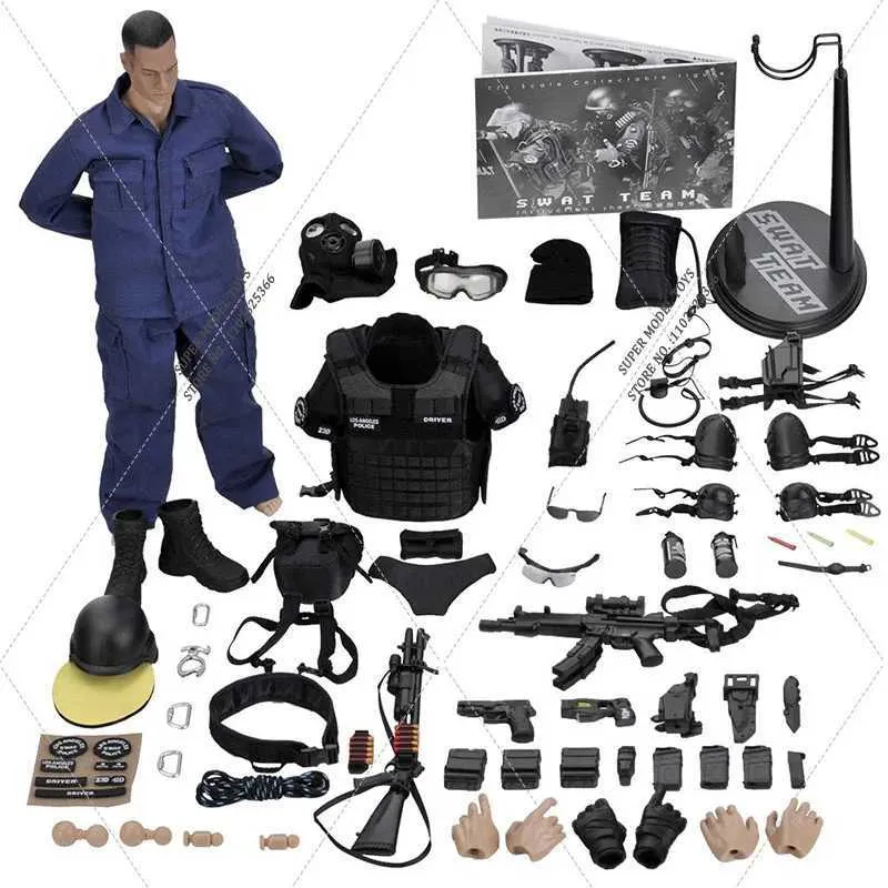 1/6 Scale Military Action Figure: Highly Detailed SWAT Soldier