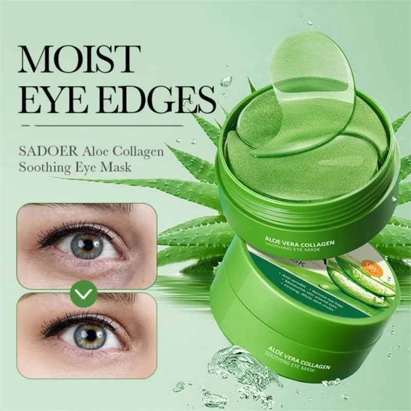 80g Moisturizing Eye Masks with Aloe Vera and Collagen for Firming and  Soothing Skin from Dhgate Masks & Peels - price 29.98