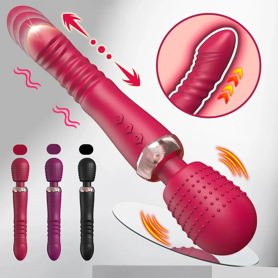 Powerful Thrusting Dildos Vibrator Three Motors... From 10,41 €