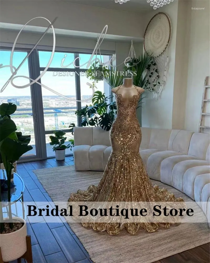 Gold Sequin Prom Dress Floor-Length A-Line with Beading and Rhinestone  Decoration for Winter from Dhgate Urban Sexy Dresses - price 270.64
