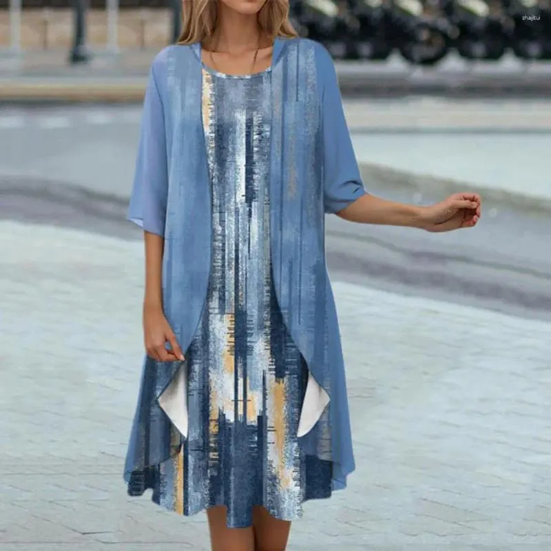 Patterned Irregular Hem Chic Dark Green Denim Dress Patterned Irregular Hem Chic Dark Green Denim Dress