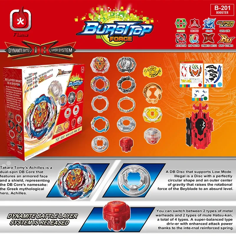 Beyblade X Stadium Mua 10 Piece Bey Battling Gyros Tops, Two-Way