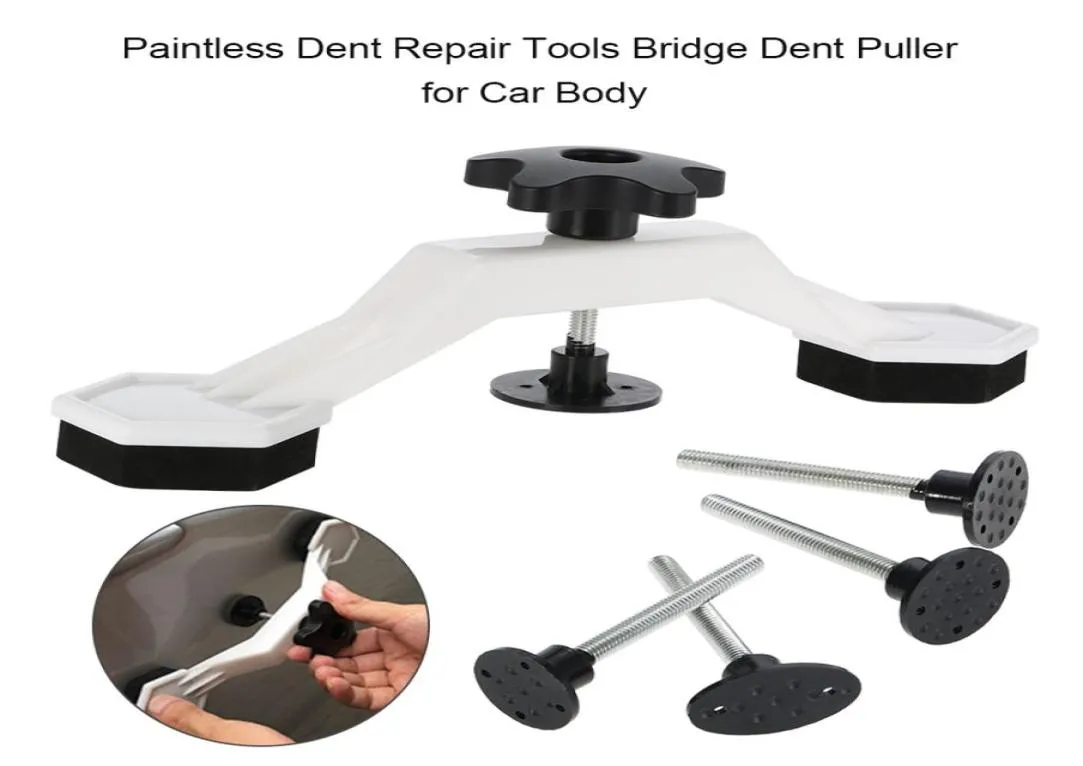 Car Dent Repair Kit - Paintless Dent Removal Tool Set w/ Bridge Puller ...