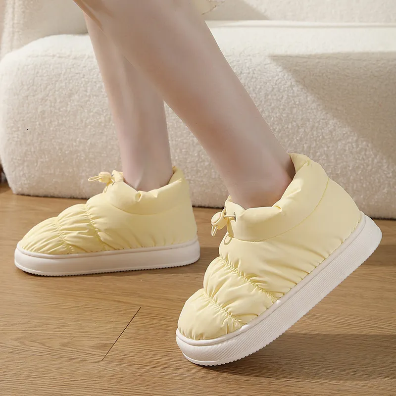 Pantofole da donna, invernali, calde, in cotone, comode e leggere, in peluche, calde scarpe interne invernali, antiscivolo, 36-40, Rosa caldo, 38 EU
