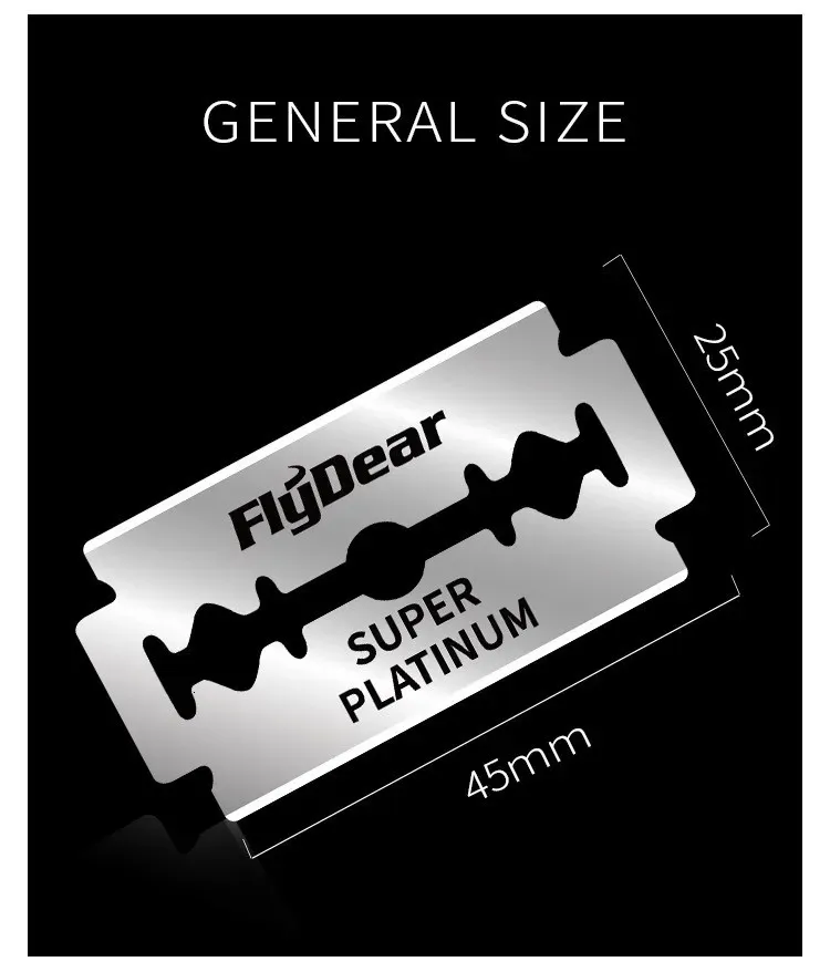 2 Sided Razor Blade In Store Professional Double-Sided Razor Blades for Men's Shavers and Beard ...