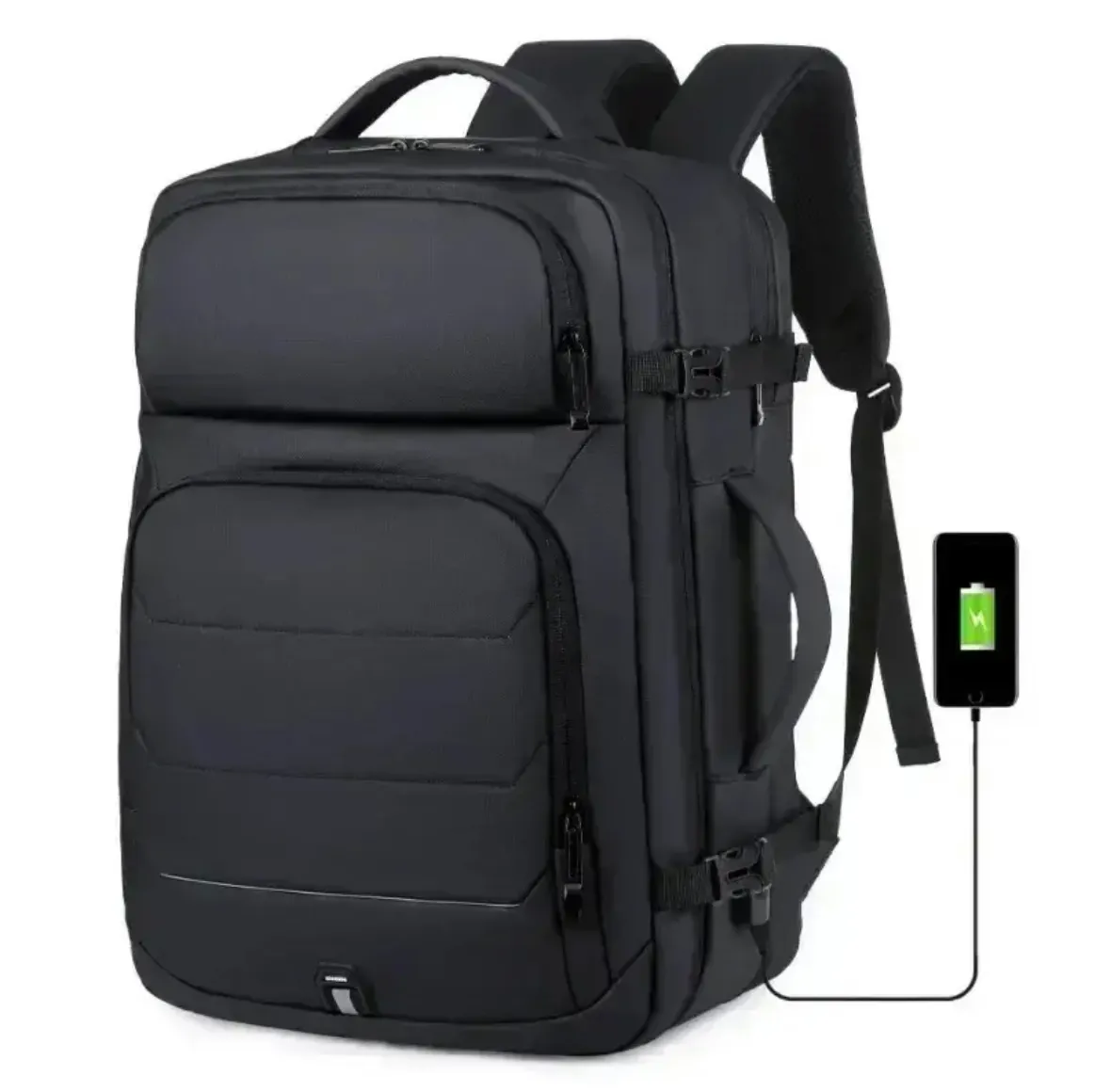 USB Charging Backpack Large Capacity 36-55 L Waterproof Oxford 17 inch  Laptop Travel Bag from Dhgate Backpack - price 42.29