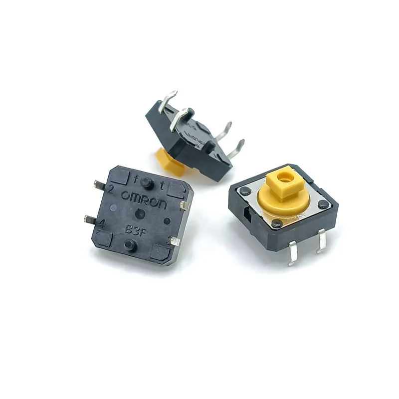 Yellow-Handled Square Head Light Touch Switch - Set of 12 Computer ...