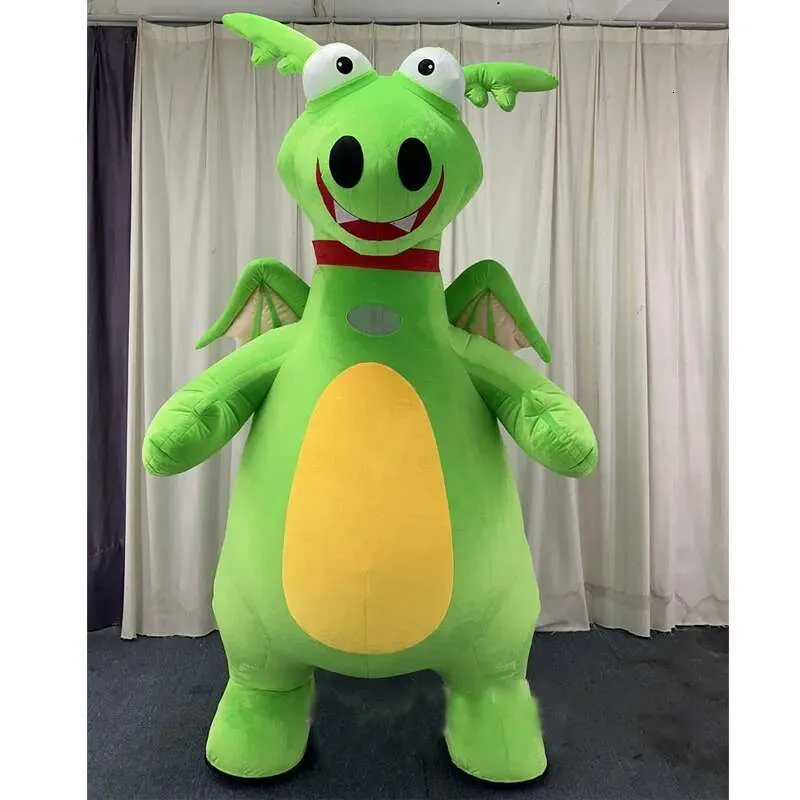 DHgate.com:Giant Realistic Inflatable Green Dinosaur Costume for Adults ...