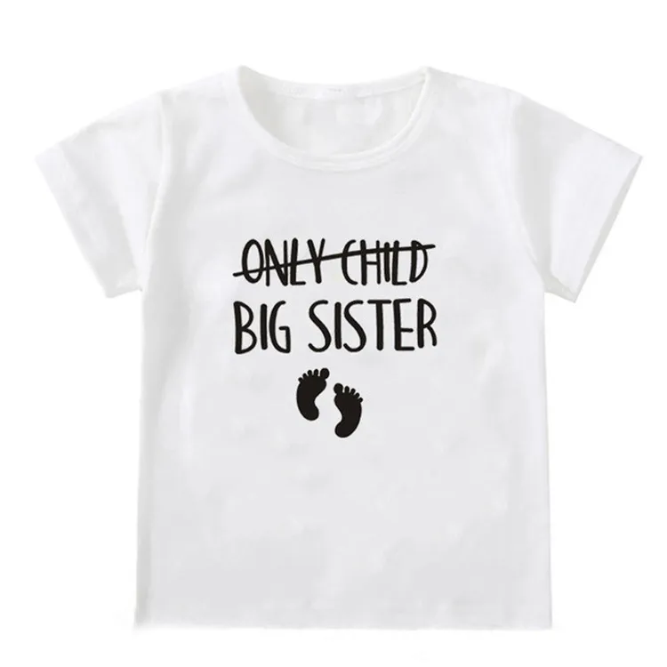 Only Child Big Brother T Shirt Toddler Youth Kids Boys Tee Only Child Big Brother T Shirt Toddler Youth Kids Boys Tee