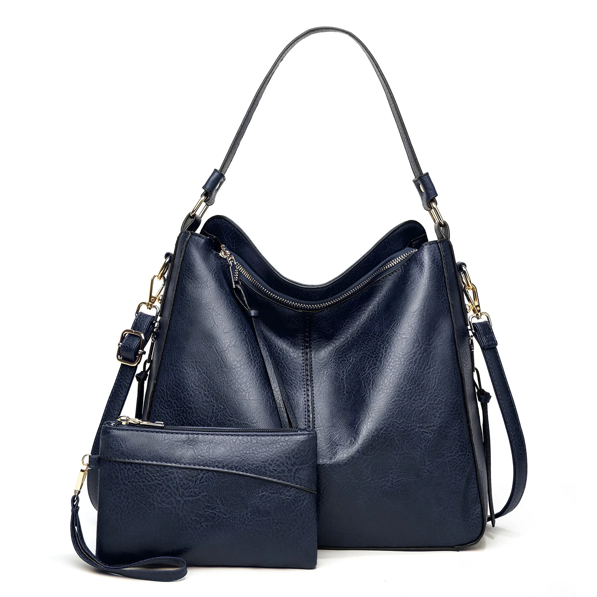 Large Women s Tote Bag Handbags Designer Faux Leather Ladies Hobo Bucket Purse