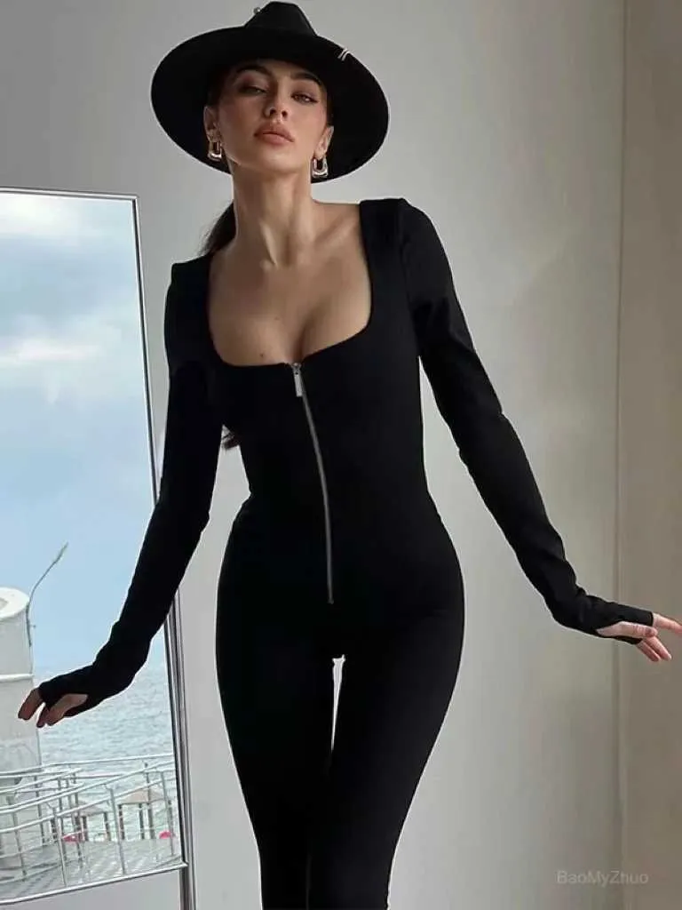 Black tight fitted jumpsuit new arrivals