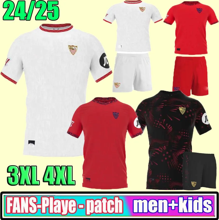 Sevilla FC -2025 Soccer Jerseys: Home, Away 3rd Official
