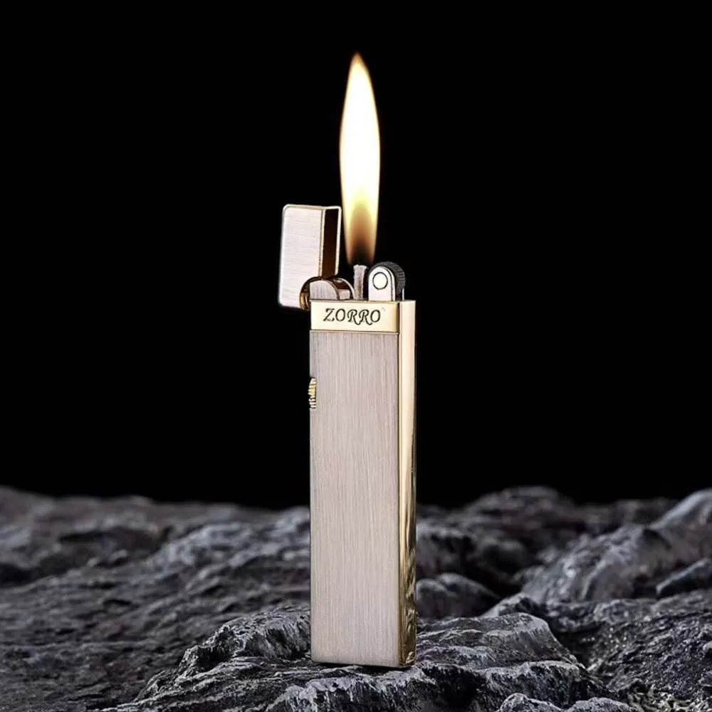 classic mini cigarette lighter 2024ZORRO Mini Resin Craft Lighter, Classic Grinding Wheel Ignition,  Portable Smoking Accessories for Men from Dhgate Lighters