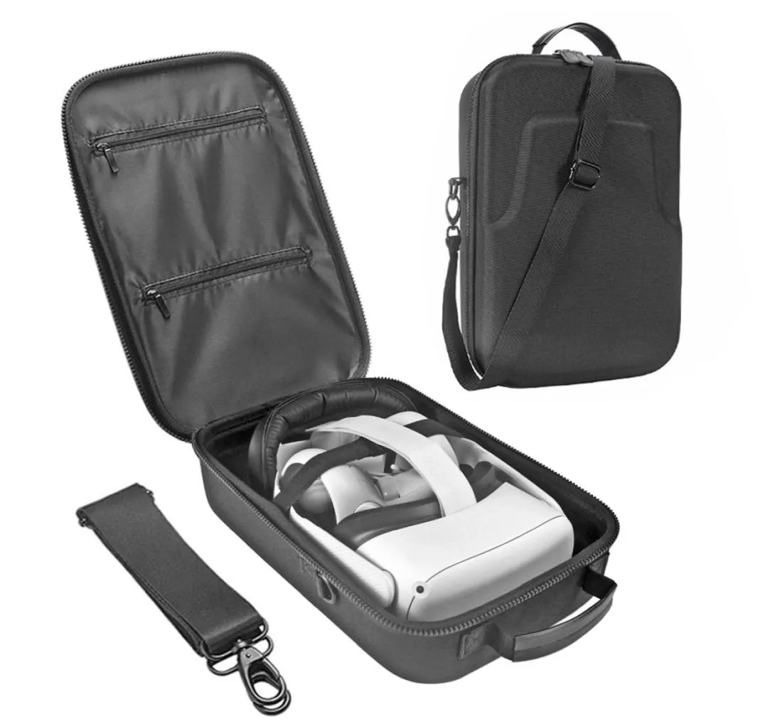 Vr Tracker Cases Portable EVA Hard Travel Case Protect Box Storage Bag for O / GlassesVR ...