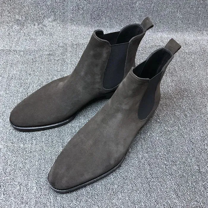 Cizme casual de calitate pentru bărbați, la modă, stil vintage, cu rochie clasică de cowboy, 240703_voghion.com