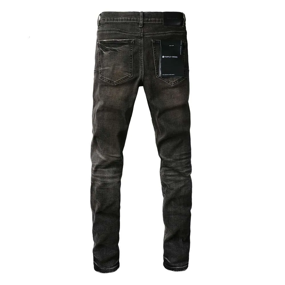 DHgate.com:Mens Distressed Purple Denim Jeans: Designer