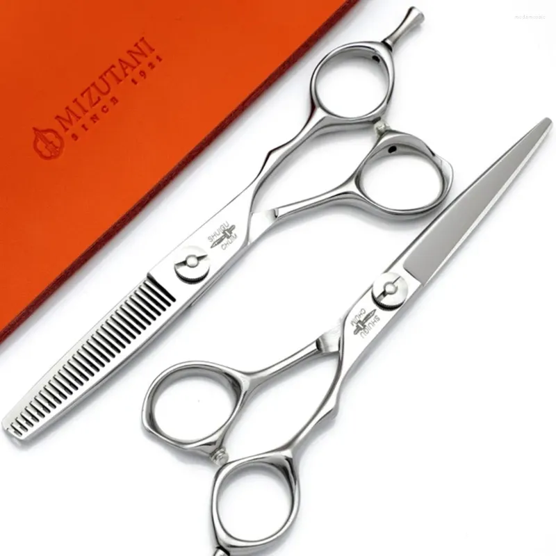 Japan MIZUTANI Hair Scissors 6 Inch Stainless Steel Blade with 30
