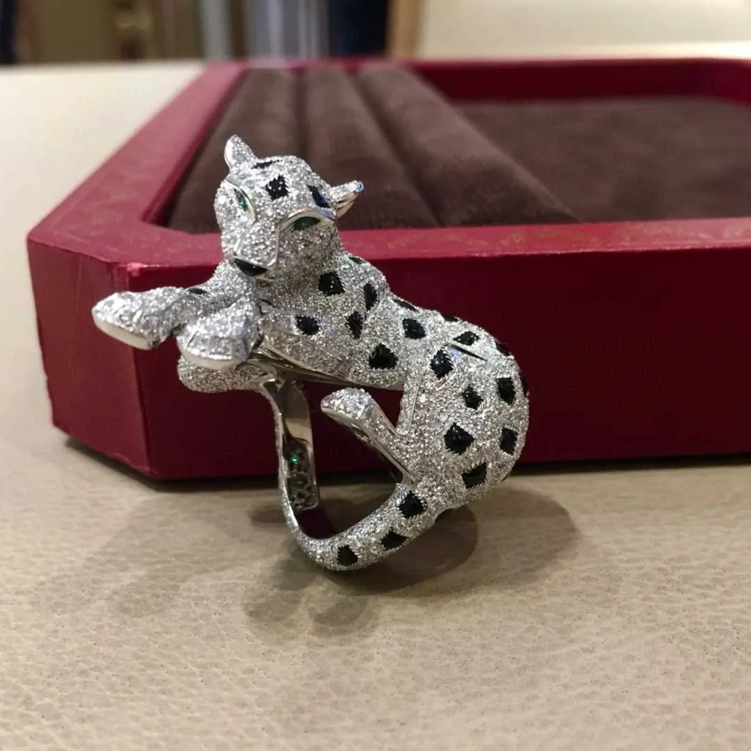 Panther Ring Anillo Leopardo Cartier Cartier Jaguar Ring Price Sale
