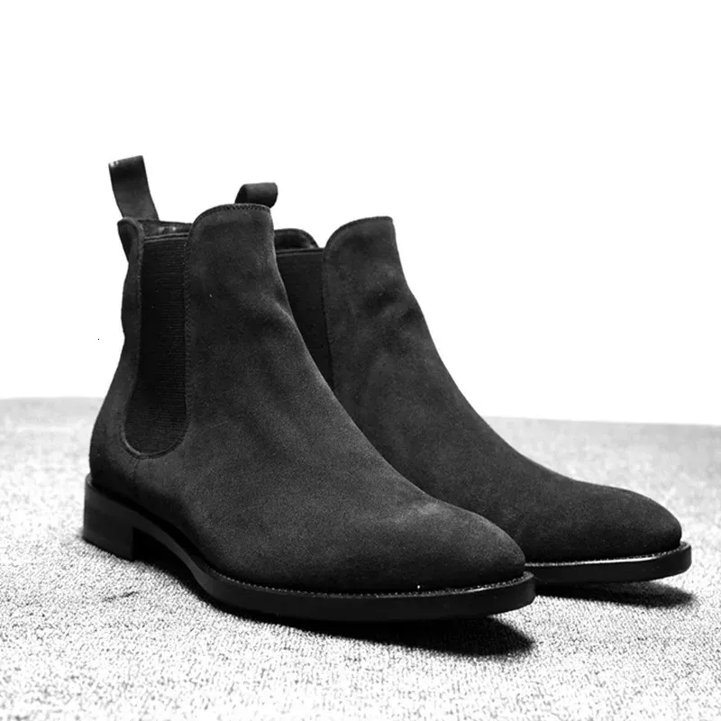 Cizme casual de calitate pentru bărbați, la modă, stil vintage, cu rochie clasică de cowboy, 240703_voghion.com