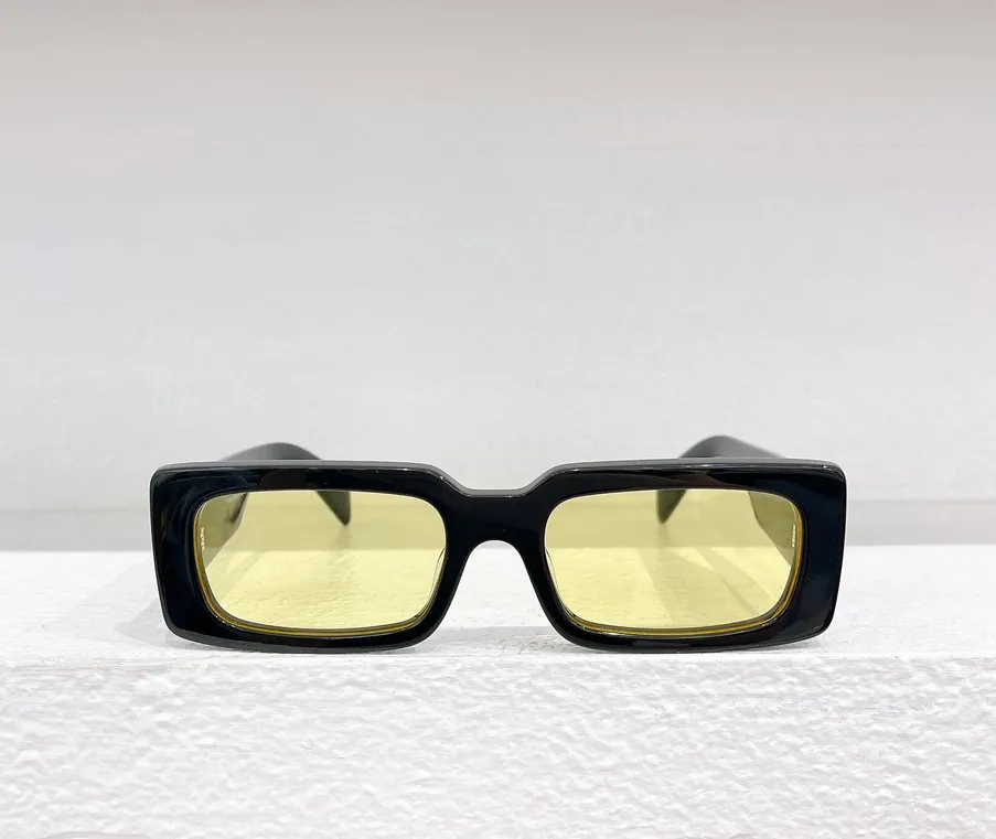 Risparmia alla grande su Occhiali Da Sole Del Rettangolo Giallo Occhiali Da Sole Quadrati Unisex OEC CPO Montatura Piccola Protezione UV400 Gialla Per