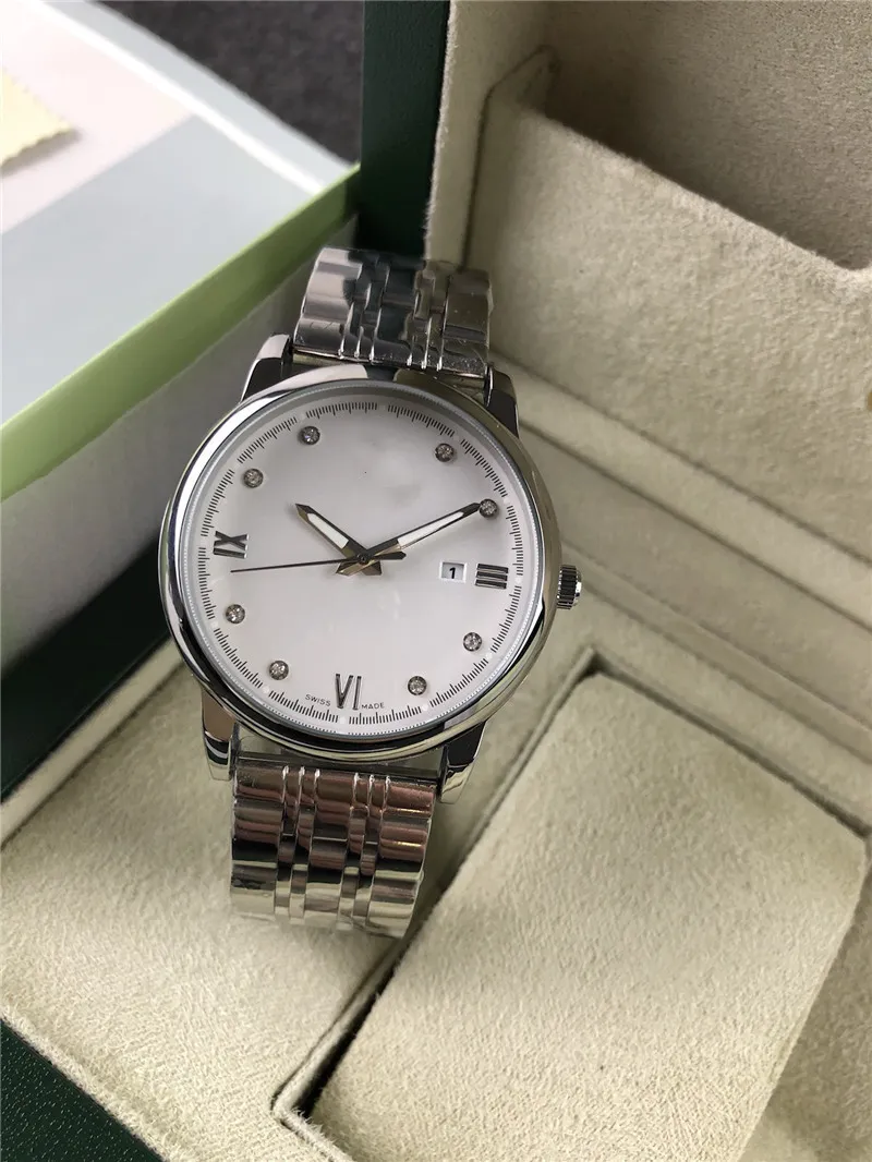 Men's watch 2024 New men's watch three-pin full  display picture 3