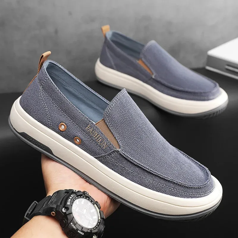 Cloth loafers shoes best sale