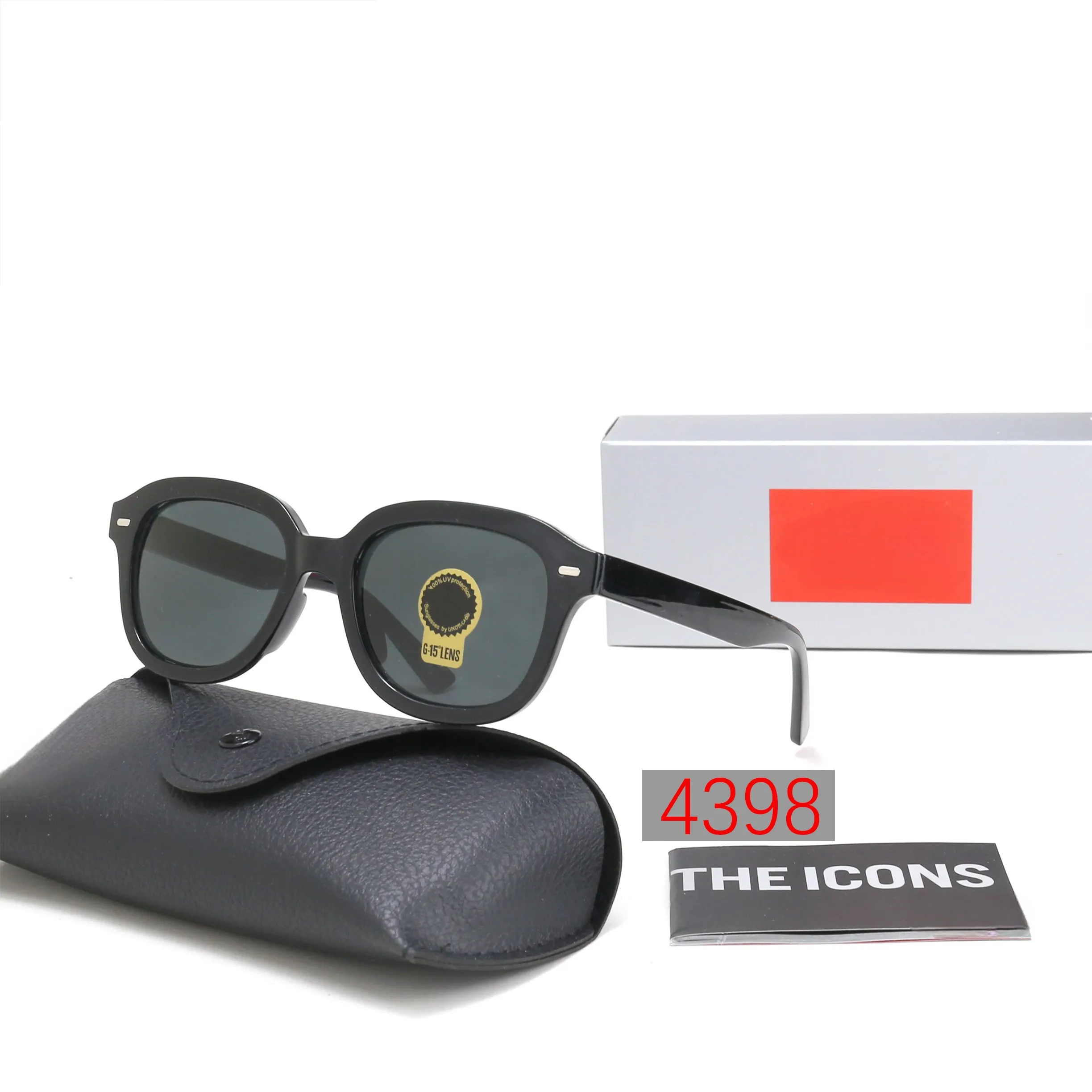 4398 BB Top Luxury Sunglasses Polaroid Lens Designer Womens Mens