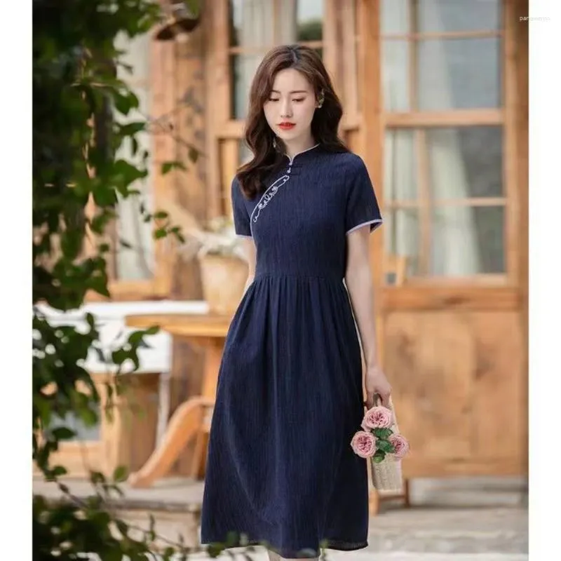 navy blue asian dress Amazon.com: Women's Sexy Slim Satin Cheongsam Dress (Color : Navy Blue B, Size : 4XL) : Clothing, Shoes & Jewelry