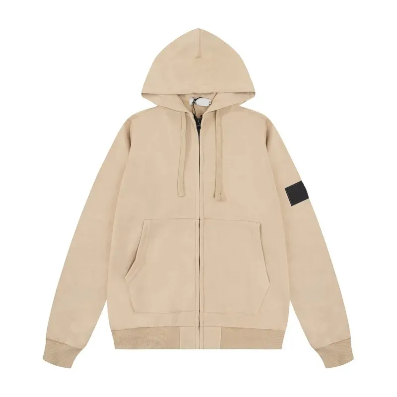 Designer Stone Zip hoodie with cardigan men with