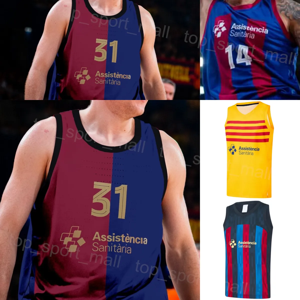Camisetas De Baloncesto Del FC Barcelona Para Hombres Con Disenos Unicos De Tus Jugadores Favoritos Nicolas