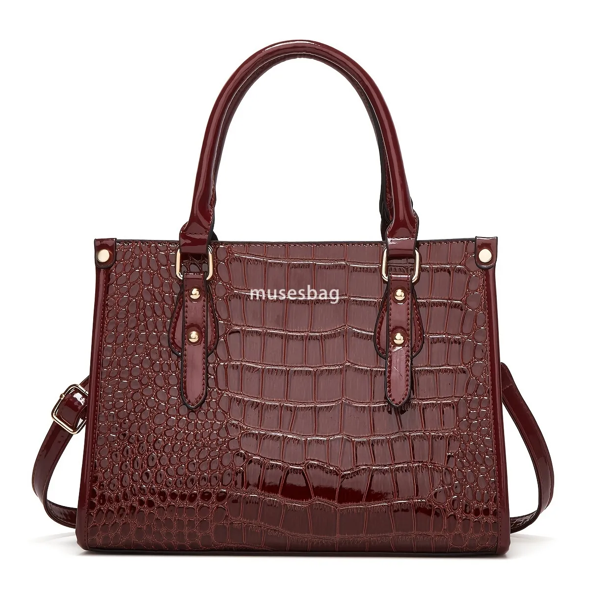 バッグ crocodile buckle leather bag Crocodile Belt Bag – JXF Leatherworks