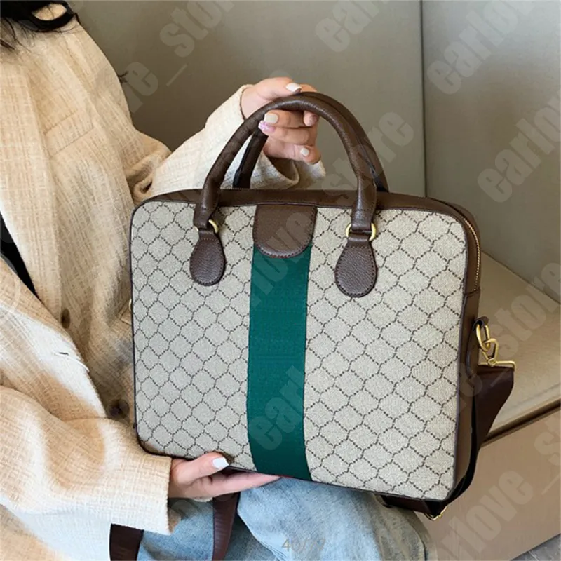 Designer Briefcases Man Women Crossbody Laptop Bag Office Lady Computer Shoulder Bag Business Formal Tote Bags Mens Briefcase Handbag